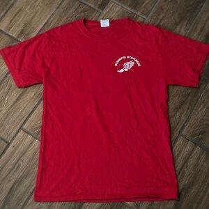Red Stomp'n Stampede cotton t-shirt